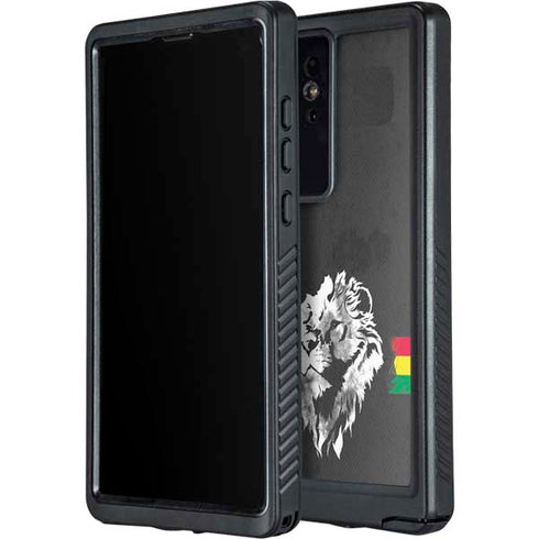 Horizontal Banner - Lion of Judah Galaxy S24 Ultra Waterproof Case