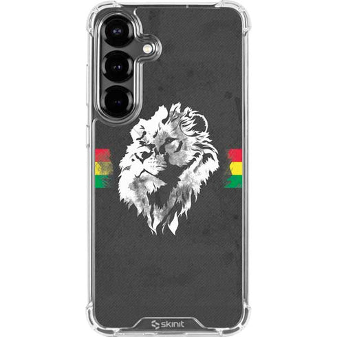 Horizontal Banner - Lion of Judah Galaxy S26 Clear Case
