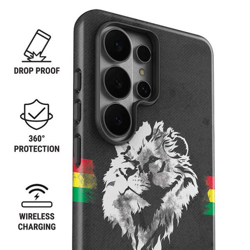 Horizontal Banner - Lion of Judah Galaxy S26 Ultra Impact Case