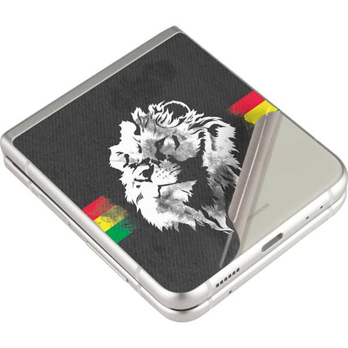 Horizontal Banner - Lion of Judah Galaxy Z Flip3 5G Skin
