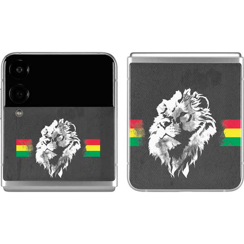 Horizontal Banner - Lion of Judah Galaxy Z Flip4 5G Skin