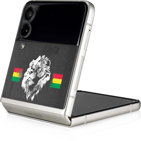 Horizontal Banner - Lion of Judah Galaxy Z Flip4 5G Skin