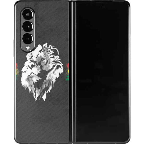 Horizontal Banner - Lion of Judah Galaxy Z Fold3 5G Skin