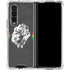 Horizontal Banner - Lion of Judah Galaxy Z Fold4 5G Clear Case