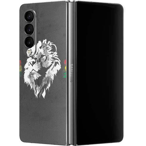 Horizontal Banner - Lion of Judah Galaxy Z Fold4 5G Skin
