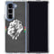 Horizontal Banner - Lion of Judah Galaxy Z Fold5 5G Clear Case