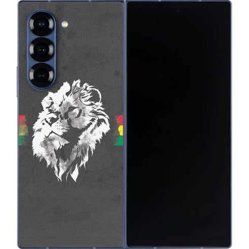 Horizontal Banner - Lion of Judah Galaxy Z Fold6 Skin