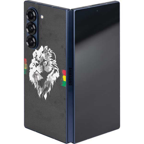 Horizontal Banner - Lion of Judah Galaxy Z Fold6 Skin