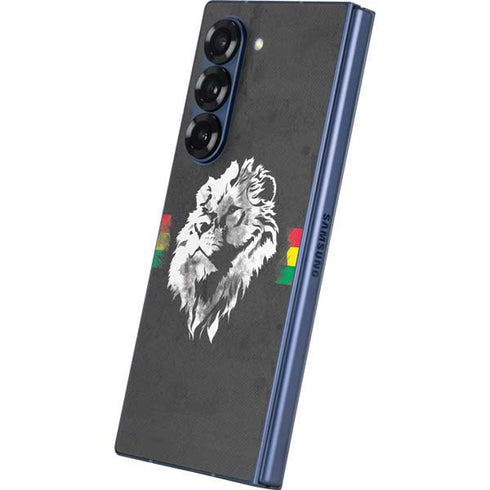Horizontal Banner - Lion of Judah Galaxy Z Fold6 Skin