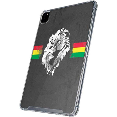 Horizontal Banner -  Lion of Judah iPad Pro 12.9in (2020) Clear Case