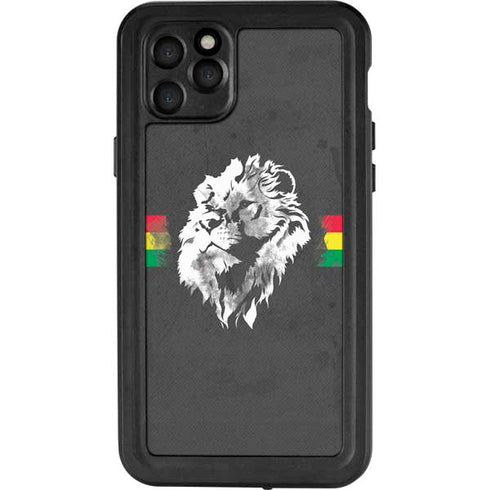 Horizontal Banner - Lion of Judah iPhone 11 Pro Max Waterproof Case