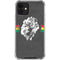 Horizontal Banner - Lion of Judah iPhone 12 Clear Case