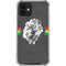 Horizontal Banner - Lion of Judah iPhone 12 Mini Clear Case