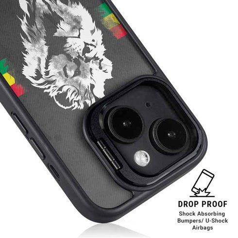Horizontal Banner - Lion of Judah iPhone 14 Kickstand Case