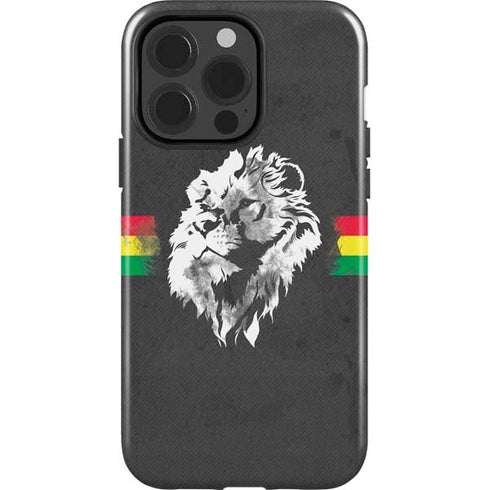 Horizontal Banner - Lion of Judah iPhone 14 Pro Impact Case