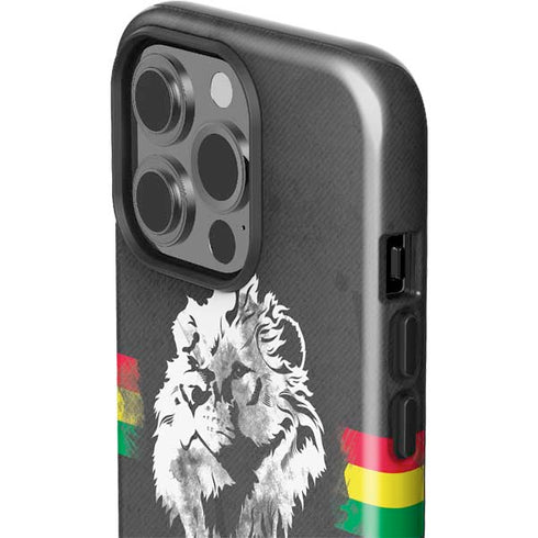 Horizontal Banner - Lion of Judah iPhone 14 Pro Impact Case