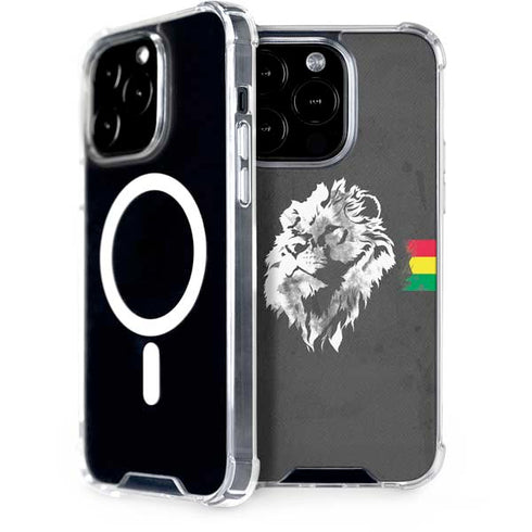 Horizontal Banner - Lion of Judah iPhone 14 Pro MagSafe Case