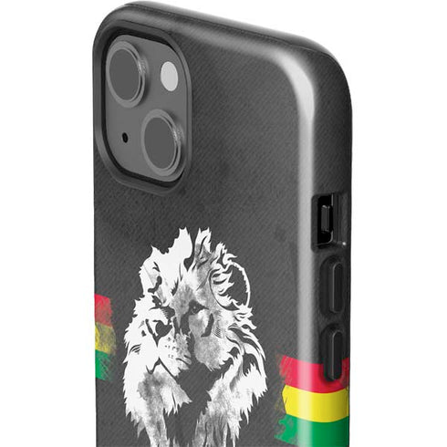 Horizontal Banner - Lion of Judah iPhone 15 Impact Case