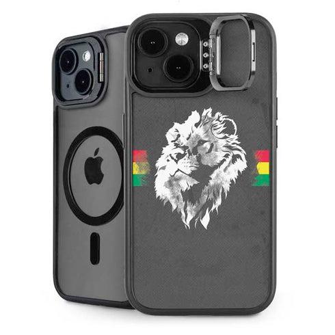 Horizontal Banner - Lion of Judah iPhone 15 Kickstand Case