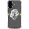 Horizontal Banner - Lion of Judah iPhone 16 Clear Case
