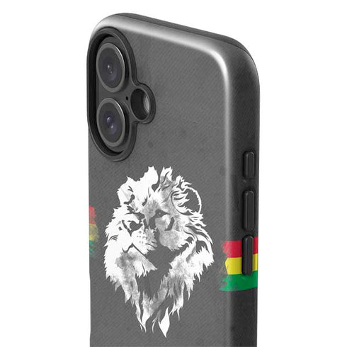 Horizontal Banner - Lion of Judah iPhone 16 Impact Case