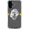 Horizontal Banner - Lion of Judah iPhone 16 Plus Clear Case