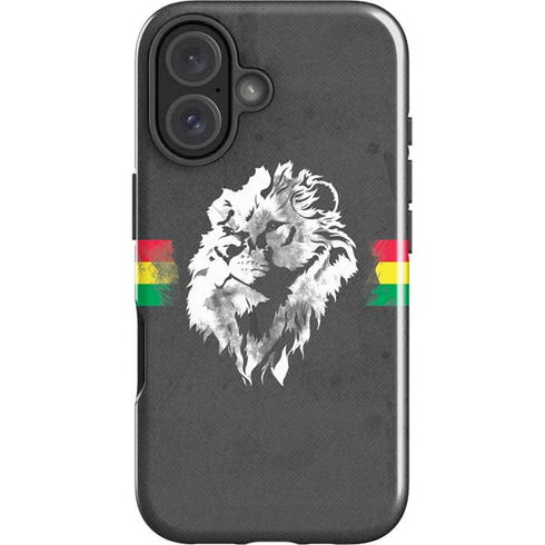 Horizontal Banner - Lion of Judah iPhone 16 Plus Impact Case