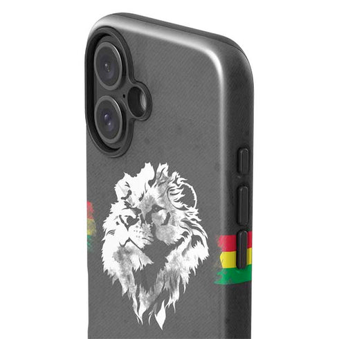 Horizontal Banner - Lion of Judah iPhone 16 Plus Impact Case