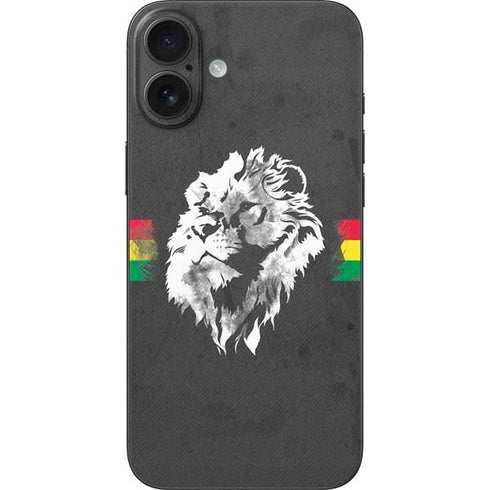 Horizontal Banner - Lion of Judah iPhone 16 Plus Skin