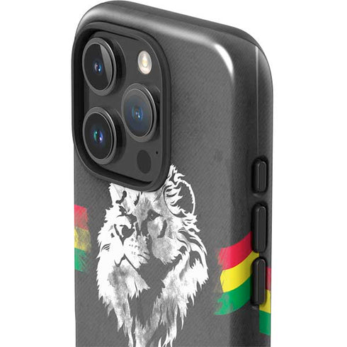 Horizontal Banner - Lion of Judah iPhone 16 Pro Impact Case