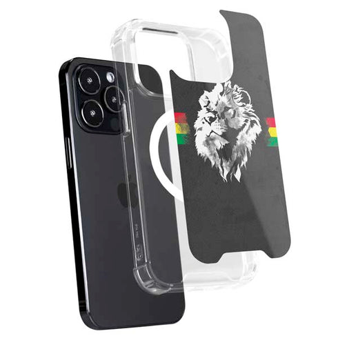 Horizontal Banner - Lion of Judah iPhone 16 Pro MagSafe Case
