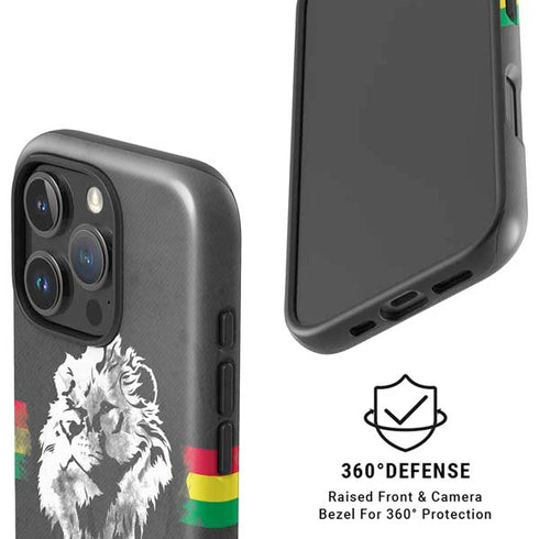 Horizontal Banner - Lion of Judah iPhone 16 Pro Magsafe Impact Case