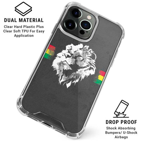 Horizontal Banner - Lion of Judah iPhone 16 Pro Max Clear Case