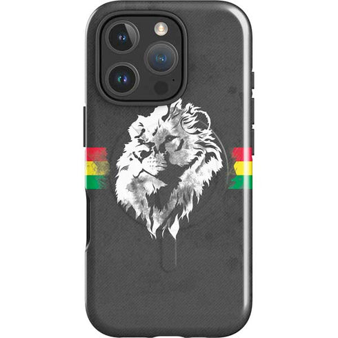Horizontal Banner - Lion of Judah iPhone 16 Pro Max Magsafe Impact Case