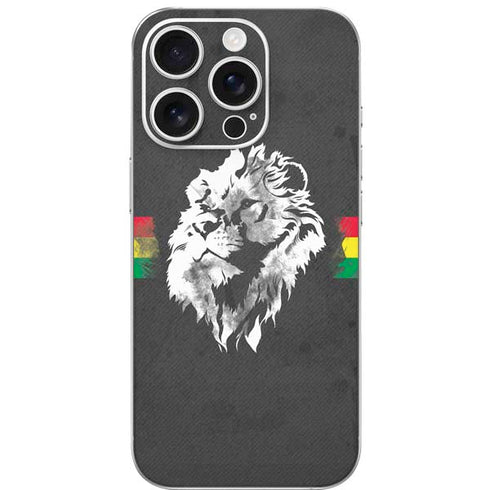 Horizontal Banner - Lion of Judah iPhone 16 Pro Skin