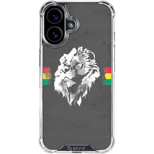 Horizontal Banner - Lion of Judah iPhone 17 Clear Case