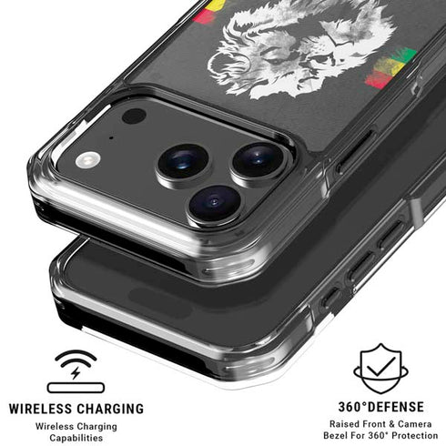 Horizontal Banner - Lion of Judah iPhone 18 Pro Clear Case