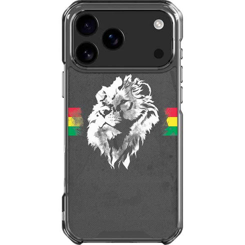 Horizontal Banner - Lion of Judah iPhone 18 Pro Max Clear Case