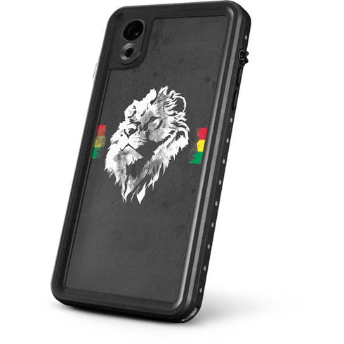 Horizontal Banner - Lion of Judah iPhone XR Waterproof Case