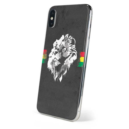 Horizontal Banner - Lion of Judah iPhone XS Skin