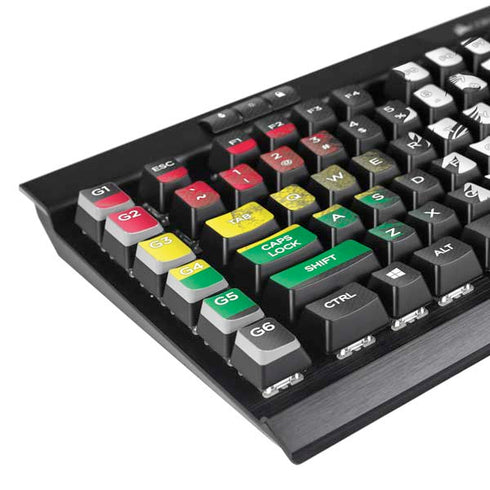 Horizontal Banner - Lion of Judah K95 RGB PLATINUM Mechanical Gaming Keyboard Skin