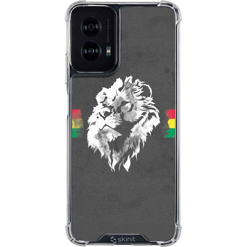 Horizontal Banner - Lion of Judah Moto G Power 5G (2024) Clear Case