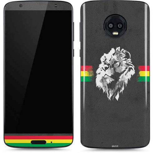 Horizontal Banner - Lion of Judah Moto G6 Skin