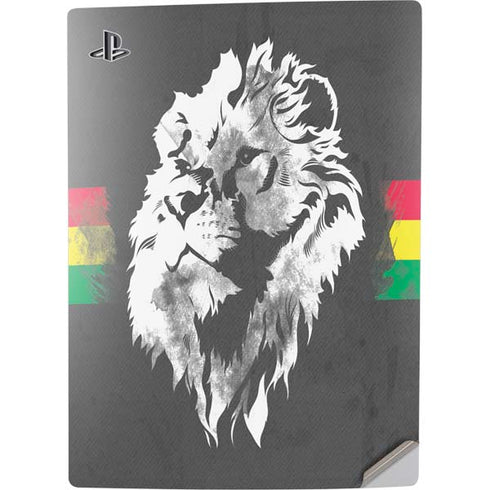 Horizontal Banner - Lion of Judah PS5 Digital Edition Console Skin
