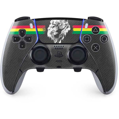 Horizontal Banner - Lion of Judah PS5 DualSense Edge Pro Controller Skin
