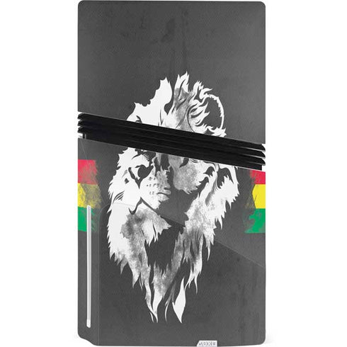 Horizontal Banner - Lion of Judah PS5 Pro Disk Console Skin