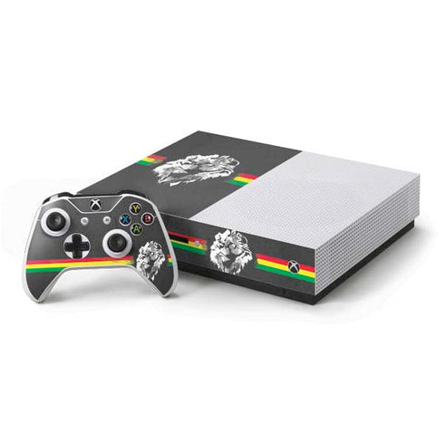 Horizontal Banner - Lion of Judah Xbox One S Console and Controller Bundle Skin