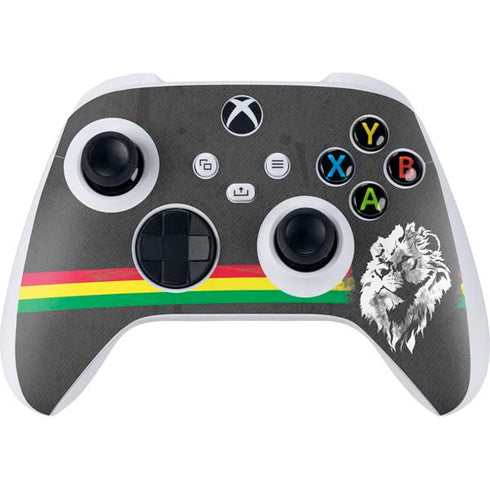 Horizontal Banner - Lion of Judah Xbox Series S Controller Skin