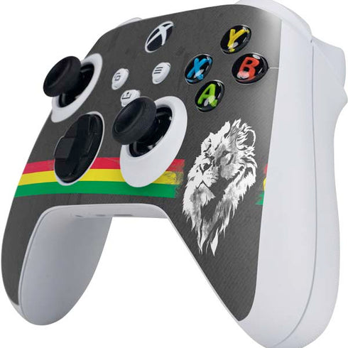 Horizontal Banner - Lion of Judah Xbox Series S Controller Skin