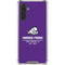 Texas Christian University Horned Frogs Fort Worth Galaxy A17 Clear Case